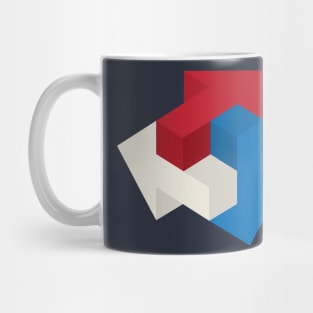 Modernist Arrows Mug